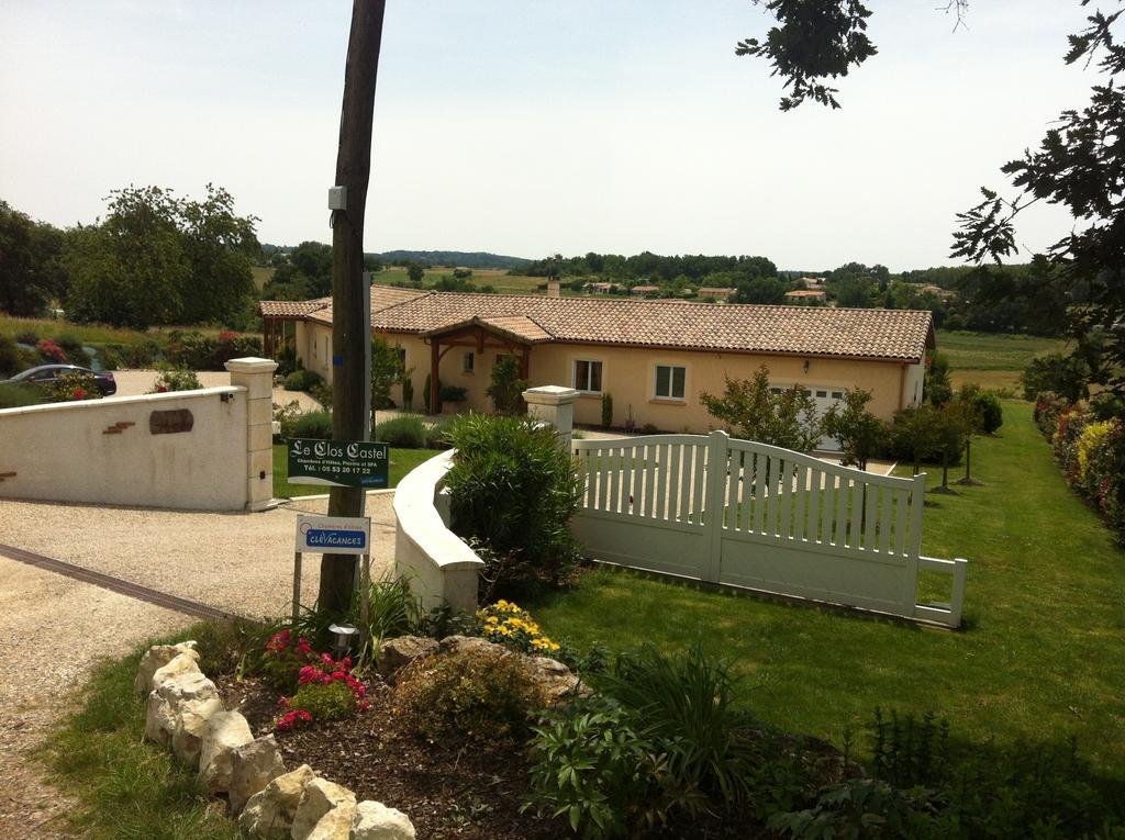 Le Clos Castel - Gite Equipe 카스텔잘루 외부 사진